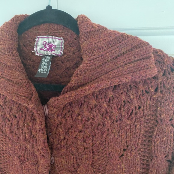 Dex Poncho rust colour - Picture 2 of 4